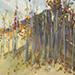 16th Notes of Autumn - Painting by Patricia Fabian