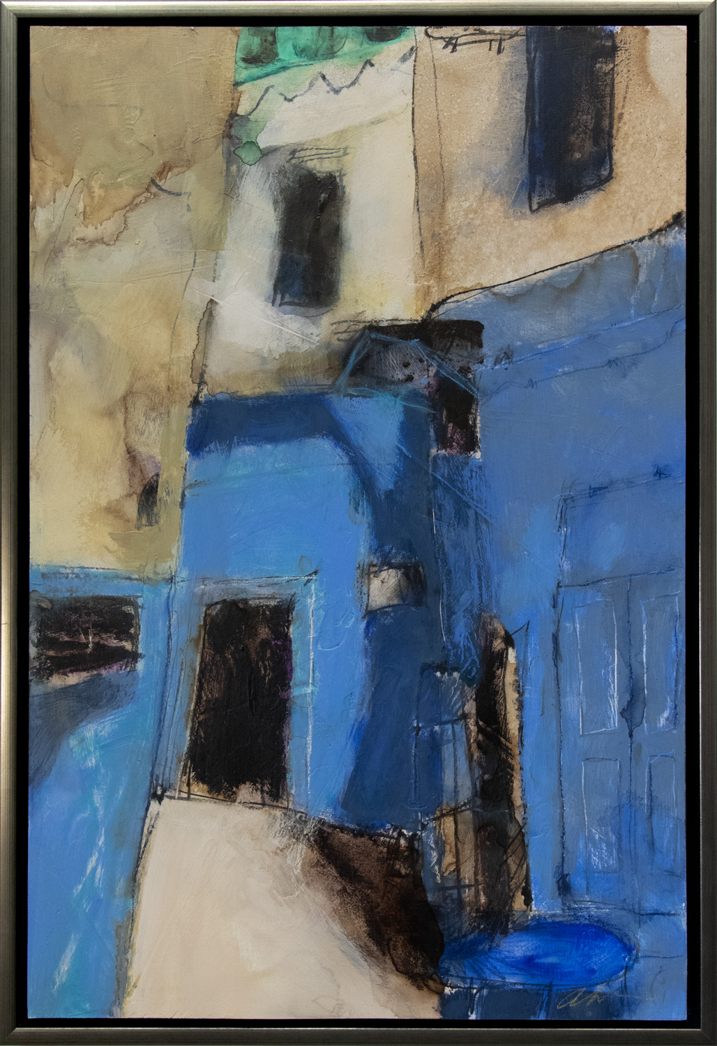 "Blue Walls" 36 X 24 by Randy Akers