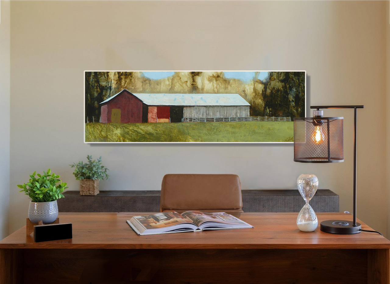 "Dilworth Barn" hanging