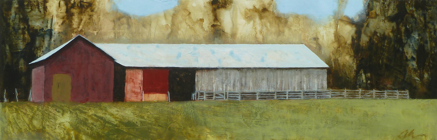 "Dilworth Barn" 17 X 53 by Randy Akers