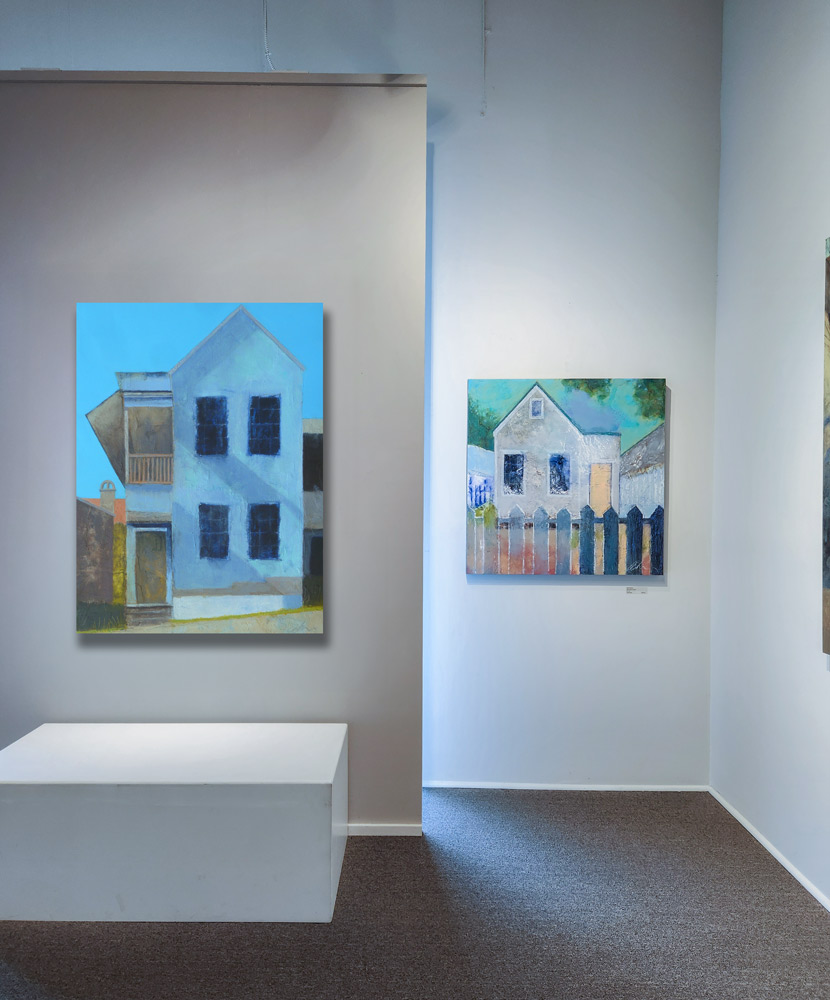 "Picket Fence" hanging