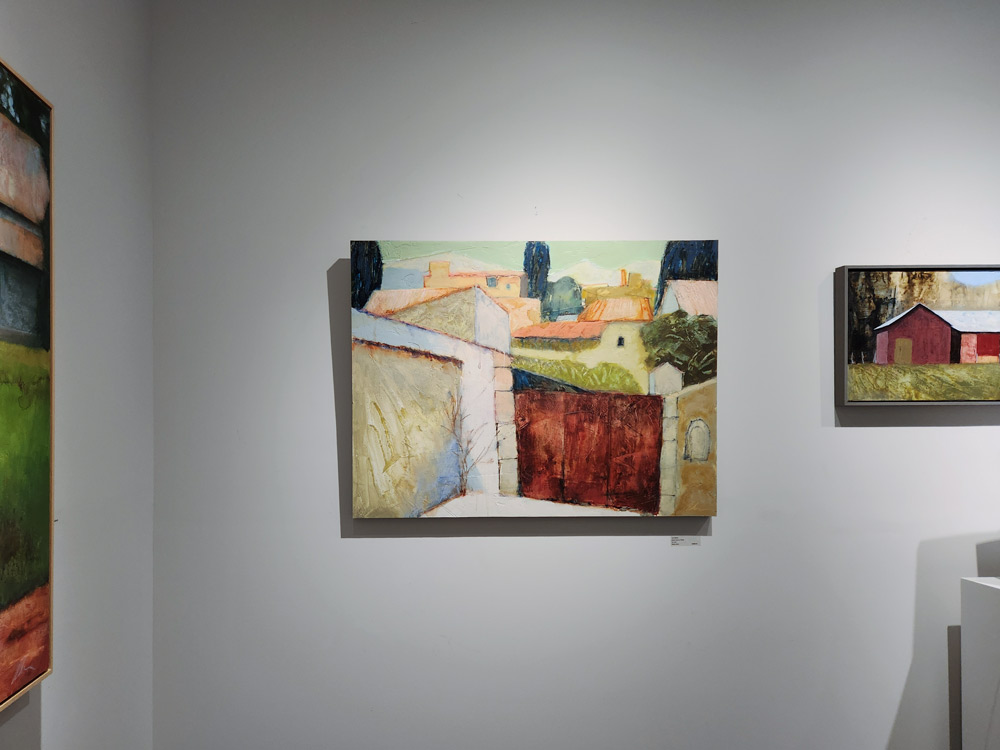 "Les Calans" hanging