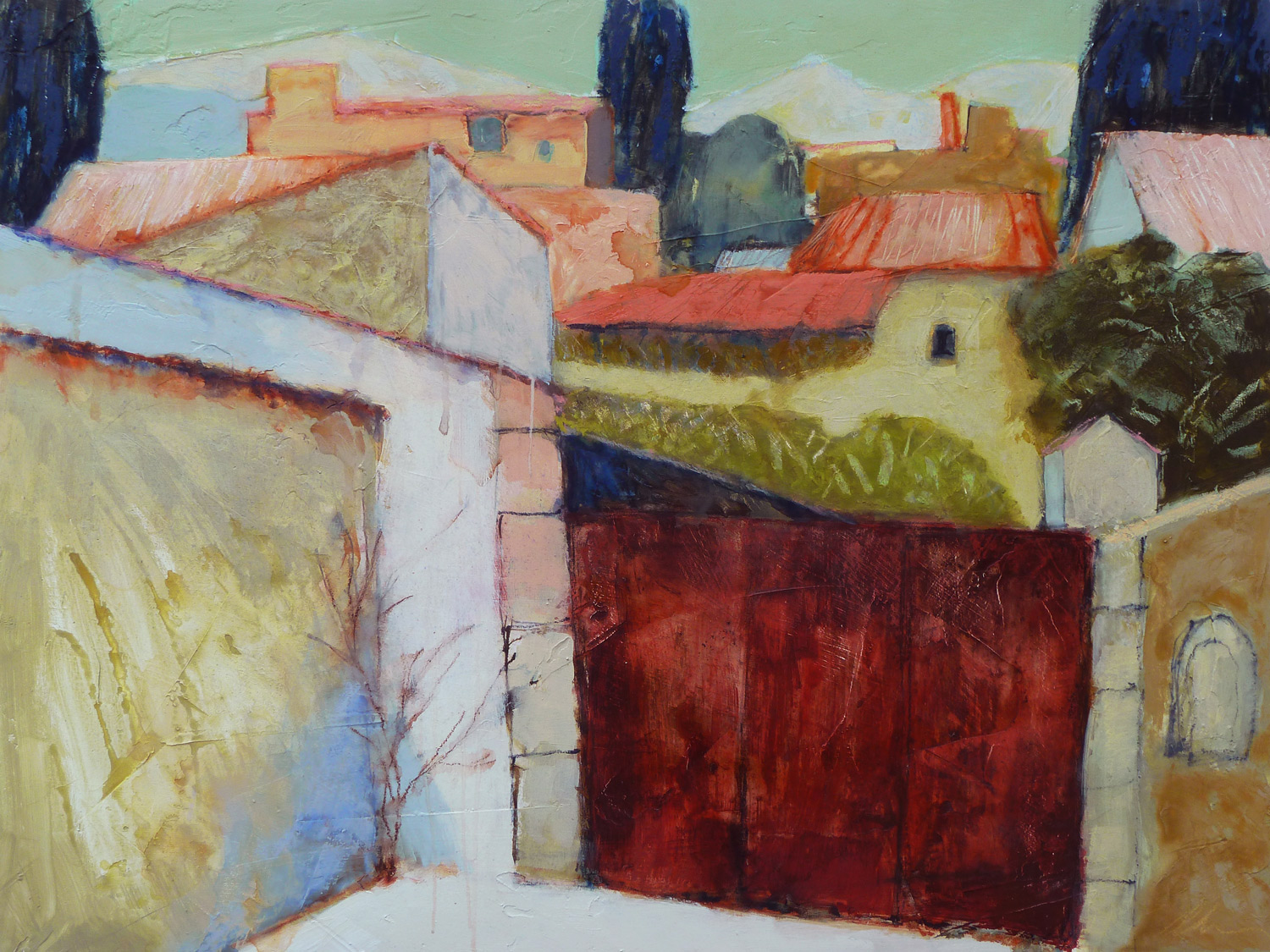 "Les Calans" 36 X 48 by Randy Akers