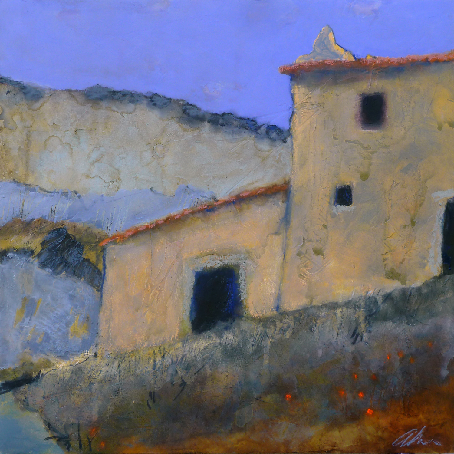 "Lost in Almeria" 36 X 36 by Randy Akers