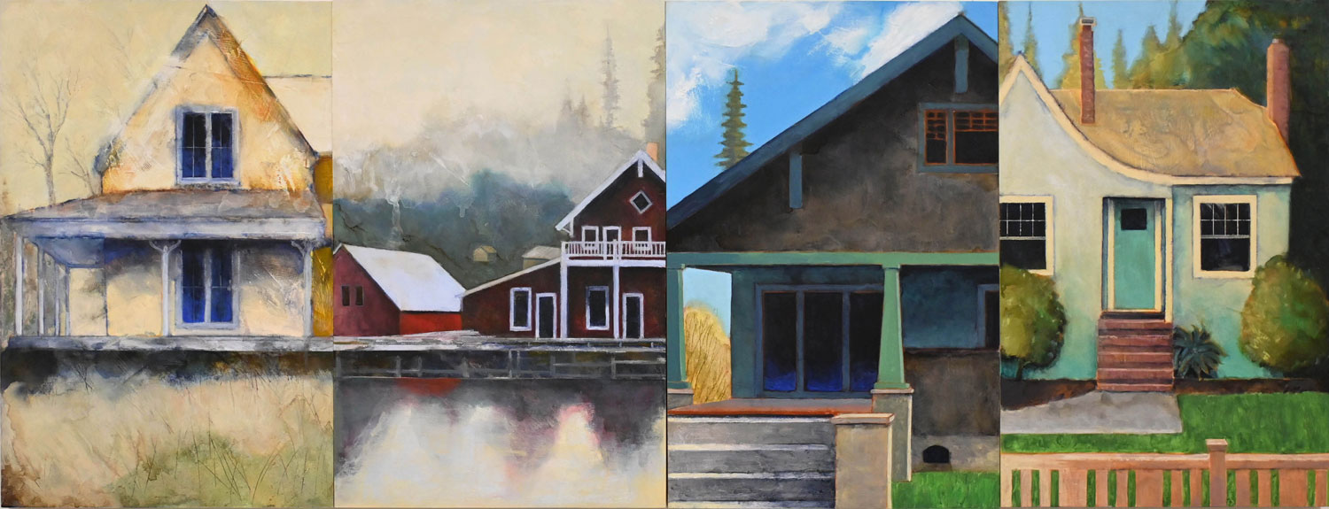 "Vashon Mosaic" 36 X 96 by Randy Akers