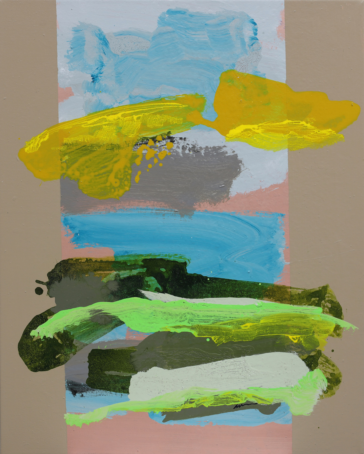 Echoes 30 X 24 by Henry Callahan