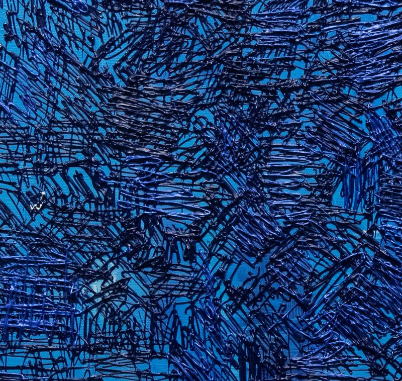 Detail Blue Haring