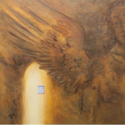 A Wing and A Prayer 48 X 48 by Charles H. Reinike III