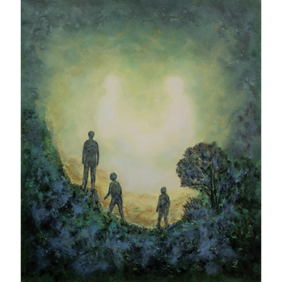 "Searching For Eden" 54 X 46 by Charles H. Reinike III