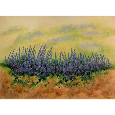 "Flourish" 44 X60 by Charles H. Reinike III- Click to See Larger Image "Flourish" 44 X60 by Charles H. Reinike III