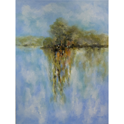 "Serene" 48 X 36 by Charles H. Reinike III
