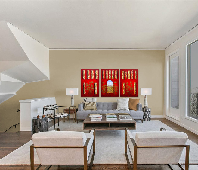 "Before the Codex" in a contemporary room