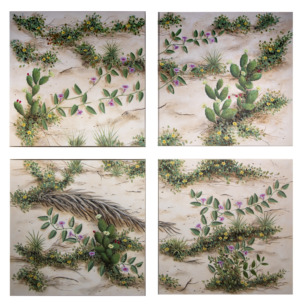 Dune Life Bottom Pair 42 X 84 by Charles H. Reinike III