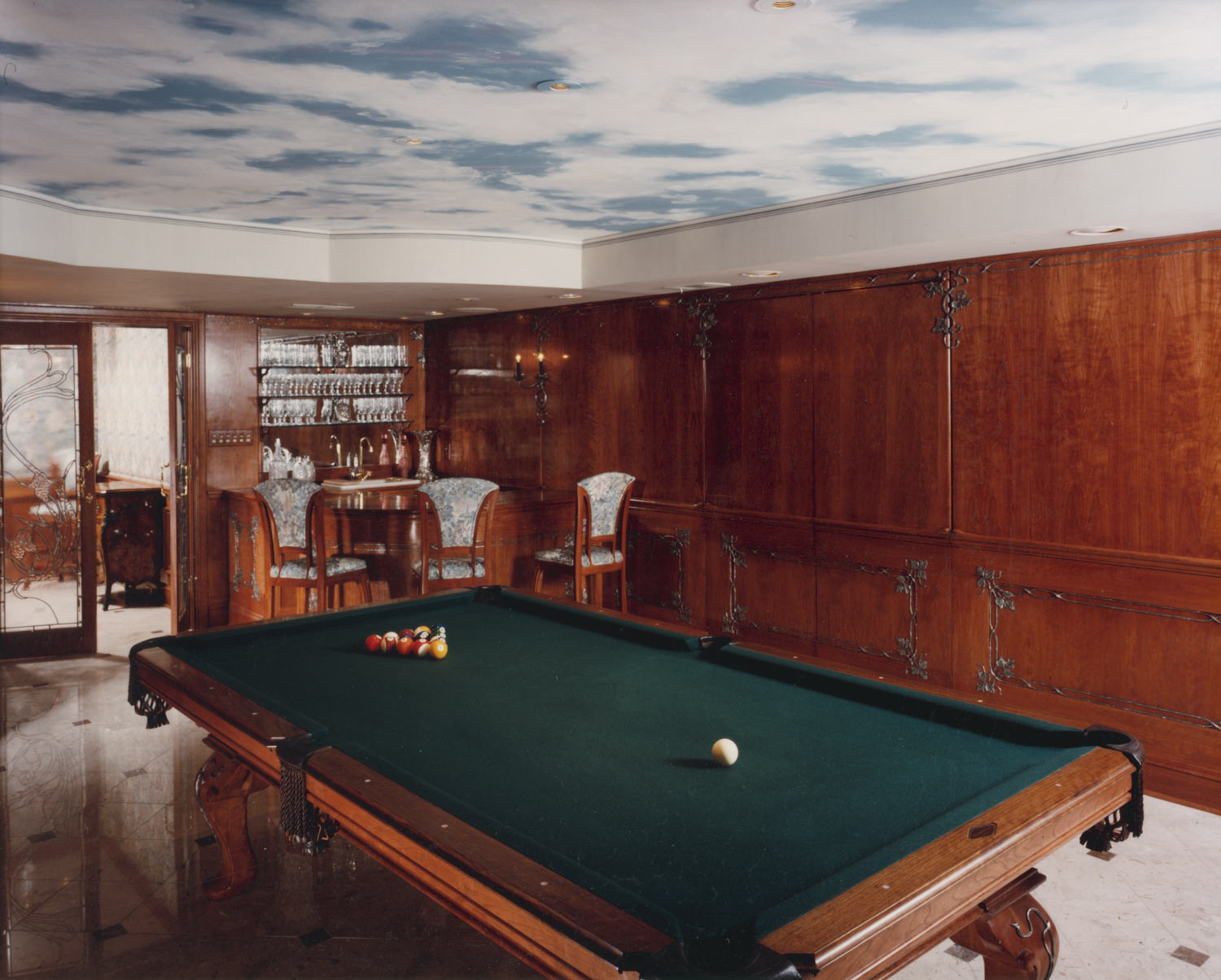 Billiards Room Entry View