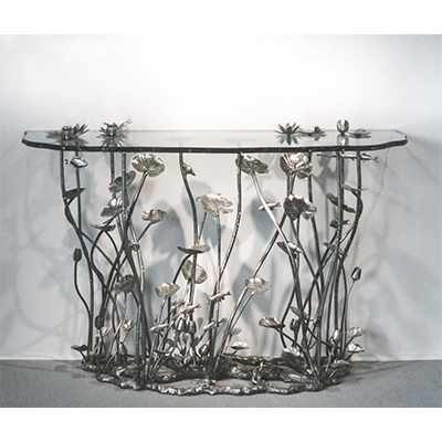 Waterlily Console by Charles H. Reinike III
