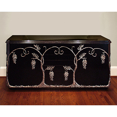 Wisteria Cabinet by Charles H. Reinike III